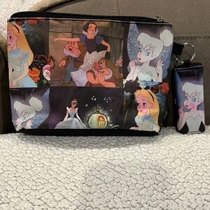 Disney Multicolor Princess Cosmetic Bag